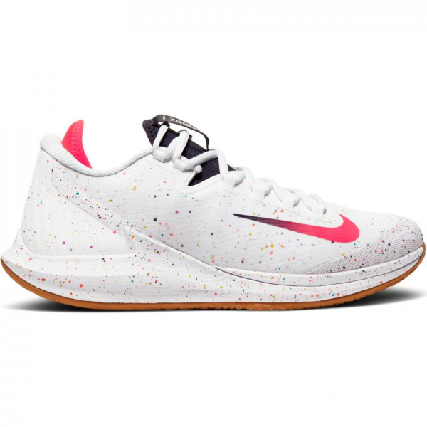  Nike Court Air Zoom Zero - white/laser crimson/gridiron