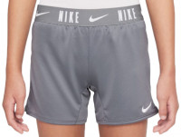 Pantaloni scurți fete Nike Dri-Fit Trophy 6in Shorts - smoke grey/smoke grey/white