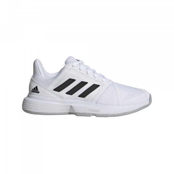  Adidas CourtJam Bounce W - white/core black/metallic silver