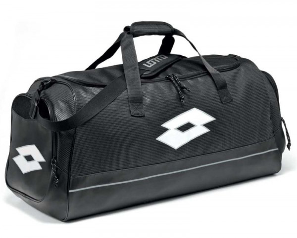 Športová taška Lotto Bag Raptor - all black/all white