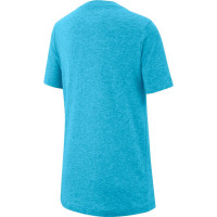 Majica za dječake Nike NSW Tee Embedded Futura B - lagoon pulse/white Majica za dječake Nike NSW Tee Embedded Futura B - lagoon pulse/white