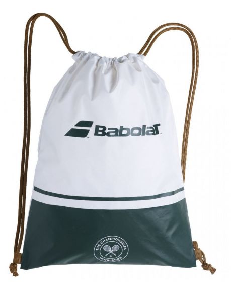 Tennisrucksack Babolat Gym Bag Wimbledon - white/grey/green
