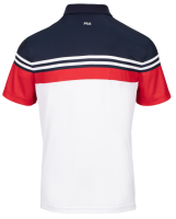 Muški teniski polo Fila Polo Paul - white/fila red/navy Muški teniski polo Fila Polo Paul - white/fila red/navy