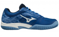 Vīriešiem tenisa apavi Mizuno Breakshot 3 CC - true blue/white/jasper blue Vīriešiem tenisa apavi Mizuno Breakshot 3 CC - true blue/white/jasper blue
