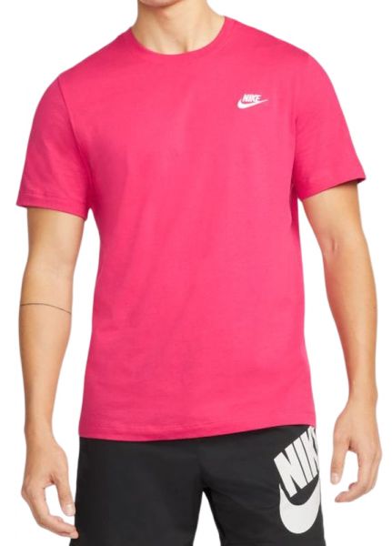  Nike NSW Club Tee M - rush pink/white