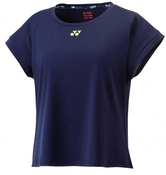 Damski T-shirt Yonex T-Shirt Ladies AUS - navy blue