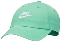 Casquette de tennis Nike Sportswear Heritage86 Futura Washed - spring green/white
