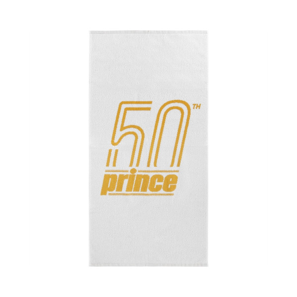 Toalla de tenis Prince Heritage Towel - white/gold