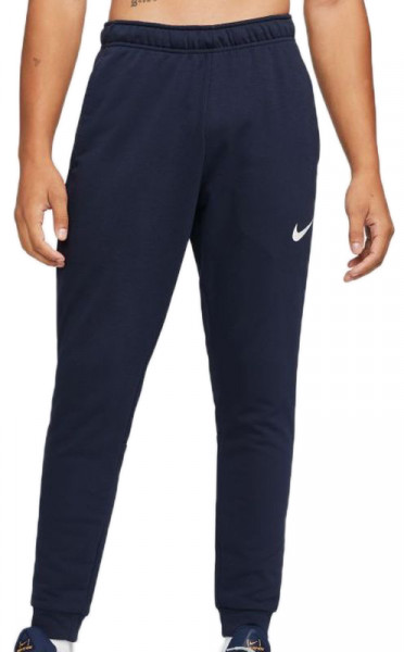 Męskie spodnie tenisowe Nike Dri-Fit Pant Taper M - obsidian/white
