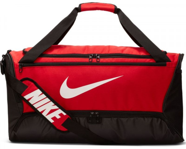 Taška na tenis Nike Brasilia Training Duffle Bag - university red/black/white