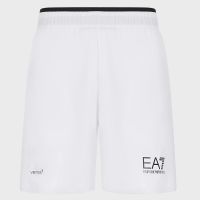 Pánské tenisové kraťasy EA7 Man Woven Shorts - white