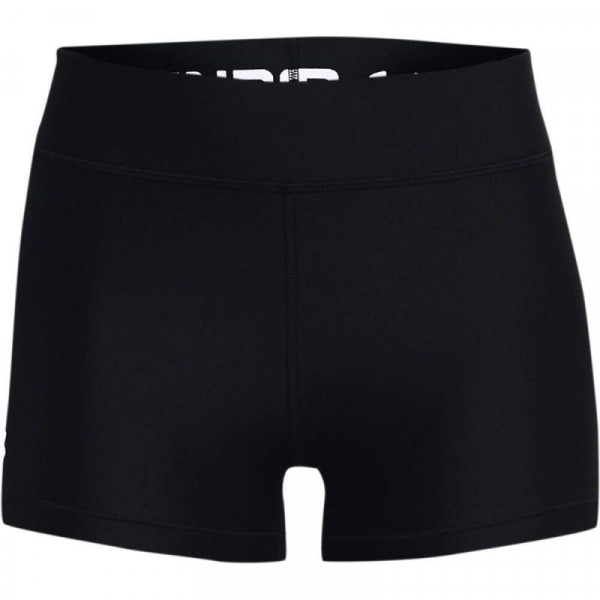 Shorts de tenis para mujer Under Armour HG Armour Mid Rise Shorty W - black/white