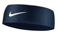 Cinta para el pelo Nike Dri-Fit Fury Headband - midnight navy/white