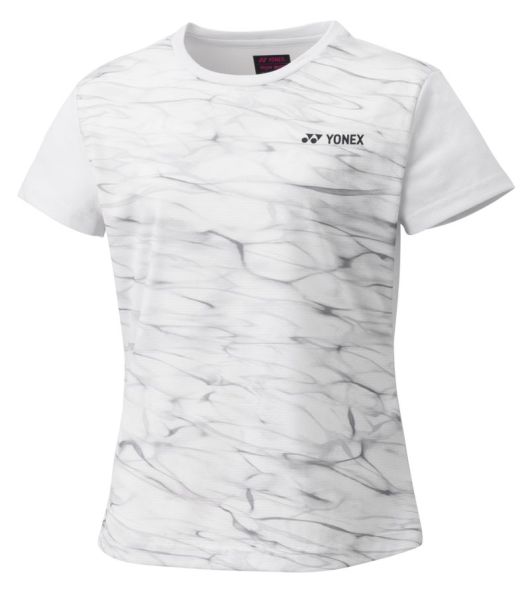 Marškinėliai moterims Yonex Tennis T-Shirt - white
