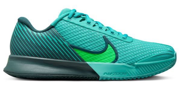 Meeste tennisejalatsid Nike Zoom Vapor Pro 2 Clay - washed teal/green strike/deep jungle