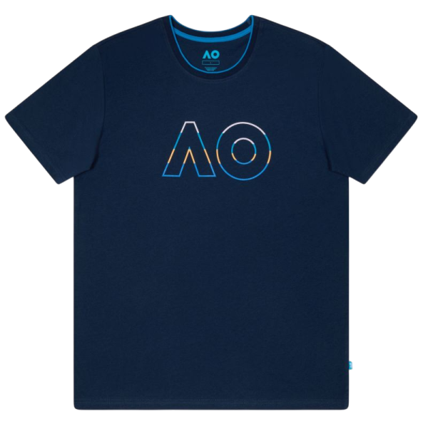 Men's T-shirt Australian Open Logo Tee - Blue