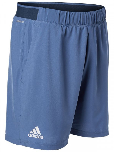 Adidas Club Stretch Woven 9-in Shorts M - crew blue/white