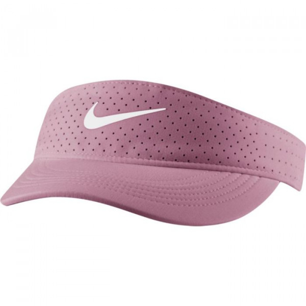 Tennis Sonnenvisier Nike Court Womens Advantage Visor - elemental pink/white