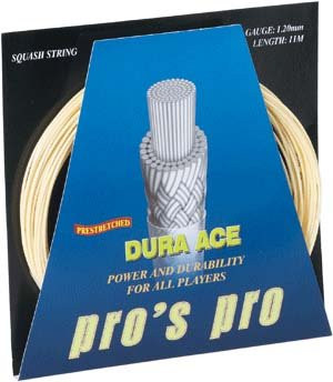 Corde per racchetta da squash Pro's Pro Dura Ace (11 m)