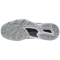 Muške cipele za squash Mizuno Wave Stealth V - black/white/ebony Muške cipele za squash Mizuno Wave Stealth V - black/white/ebony