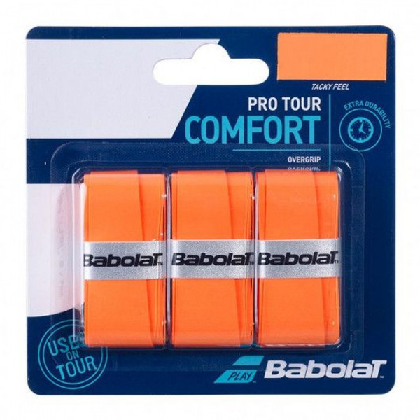 Overgrip Babolat Pro Tour 3P - orange