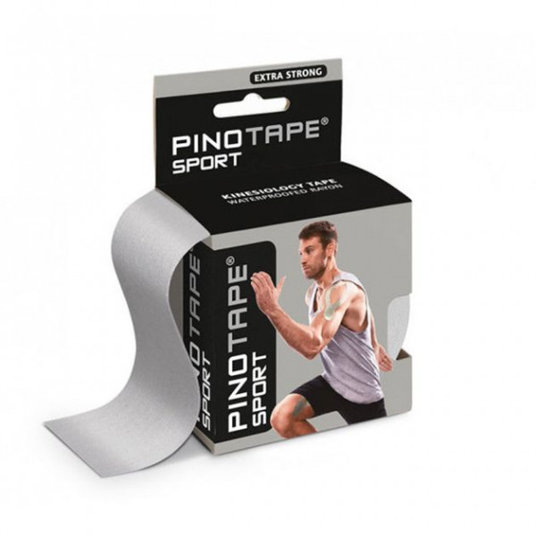 Kinesiology tape PINO PINOTAPE Sport - silver
