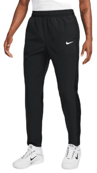 Pánské tenisové tepláky Nike Court Advantage Trousers - black/black/white