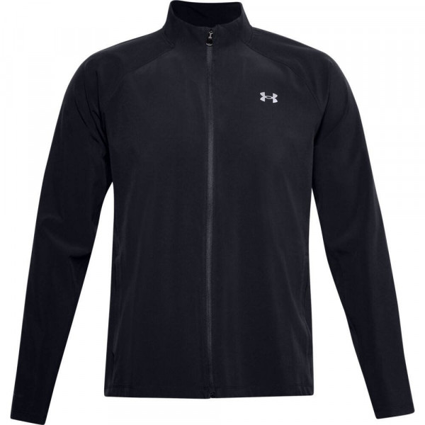 Herren Tennissweatshirt Under Armour Launch 3.0 Storm Jacket M - black