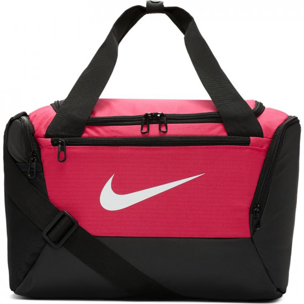 Športová taška Nike Brasilia XS Duffel - rush pink/black/white