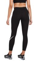 Γυναικεία Κολάν Nike Sportswear Essential Mid-Rise Swoosh Leggings - black/white Γυναικεία Κολάν Nike Sportswear Essential Mid-Rise Swoosh Leggings - black/white