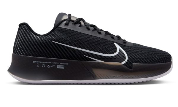 Férfi cipők Nike Zoom Vapor 11 Clay - black/white/anthracite