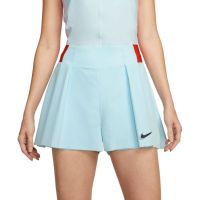 Pantaloni scurți tenis dame Nike Court Dri-Fit Slam Short - glacier blue/team orange/black