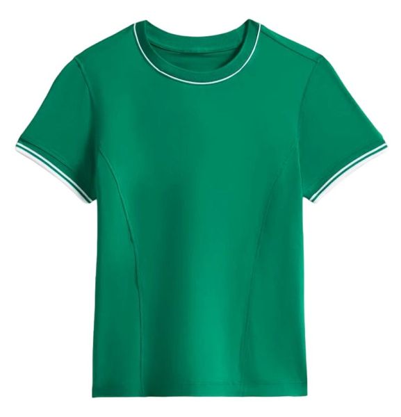 Maglietta Donna Wilson Team Seamless T-Shirt - courtside green