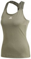 Ženska majica bez rukava Adidas W Y-Tank - legacy green/pink tint