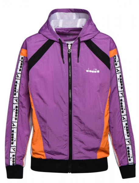 Sweat de tennis pour femmes Diadora L. FZ HD Jacket - violet zircon