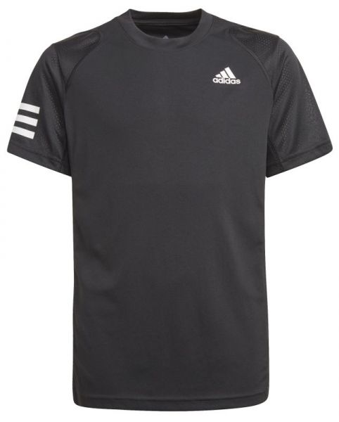  Adidas B Club 3 Stripes Tee - black/white