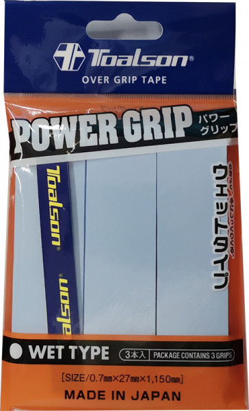 Griffbänder Toalson Power Grip 3P - blue