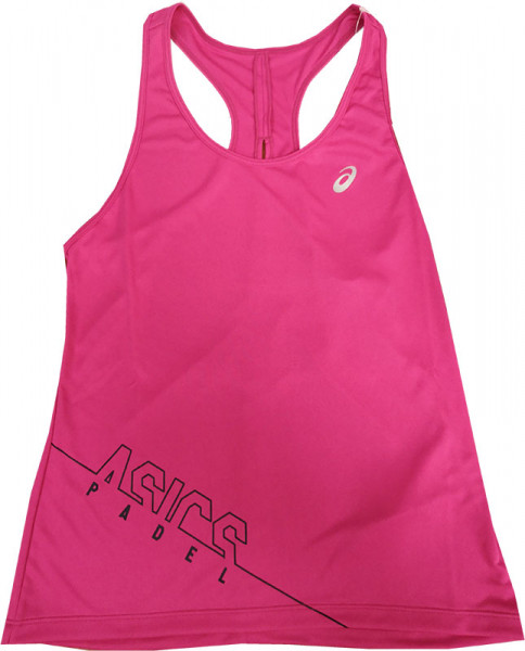 Damski top tenisowy Asics Practice W GPX Tank - pink glo