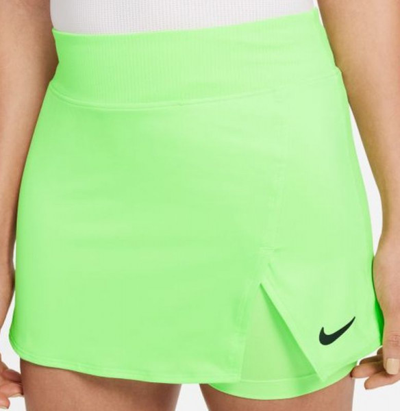  Nike Court Dri-Fit Victory Tennis Skirt W - lime glow/white