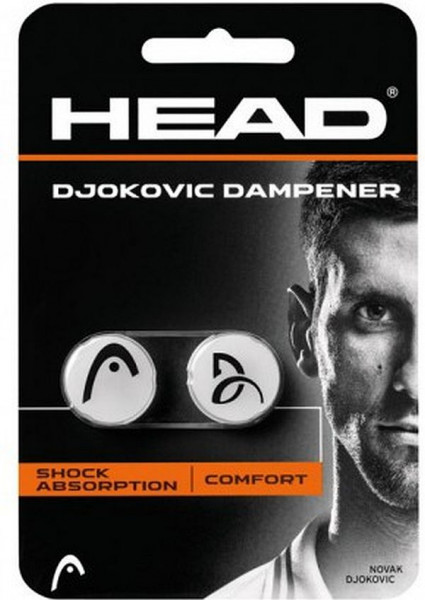 Antivibradores Head Djokovic Dampener - white/black