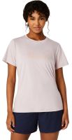 Damen T-Shirt Asics Court Graphic - Rosa