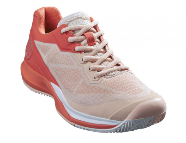 Női cipők Wilson Rush Pro 3.5 Clay W - tropical peach/hot coral/wht
