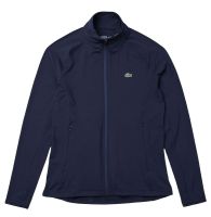 Damen Tennissweatshirt Lacoste Women Sport Jacket - navy