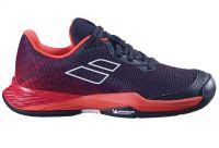Teniso batai jaunimui Babolat Jet Mach 3 All Court Boy - black/poppy red Teniso batai jaunimui Babolat Jet Mach 3 All Court Boy - black/poppy red