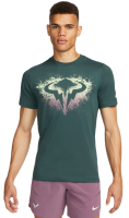 T-shirt pour hommes Nike Dri-Fit Rafa Tennis T-Shirt - Vert