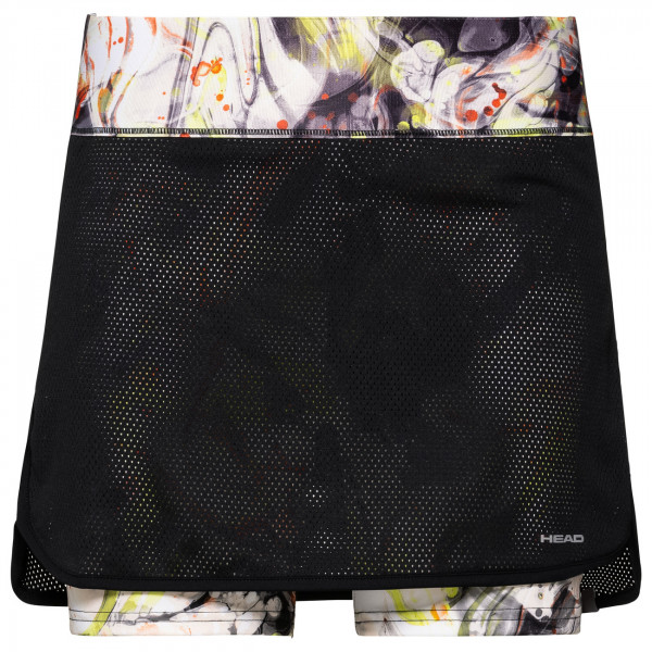 Dievčenské sukne Head Smash Skort G - black/multicolor