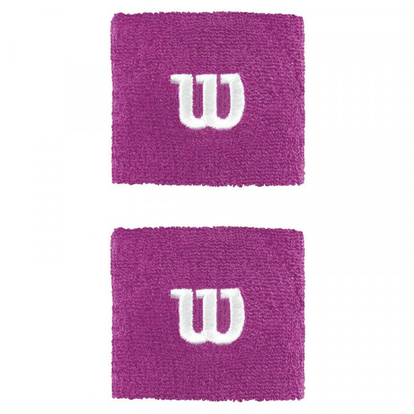  Wilson W Wristband - rose violet