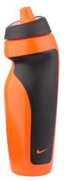 Fľaša na vodu Nike Hypersport Bottle 0,60L - bright mango/black/black/bright mango