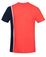 Męski T-Shirt Le Coq Sportif Saison 1 Tee SS No.1 M - tech red/bleu nuit Męski T-Shirt Le Coq Sportif Saison 1 Tee SS No.1 M - tech red/bleu nuit