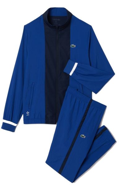 Survêtement de tennis pour hommes Lacoste Sport x Daniil Medvedev Sportsuit - navy blue